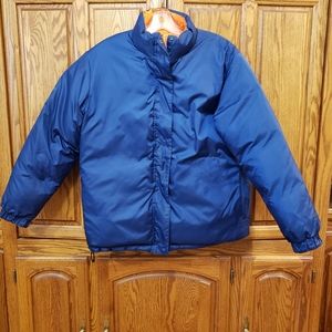 LL BEAN REVERSIBLE JACKET SIZE M